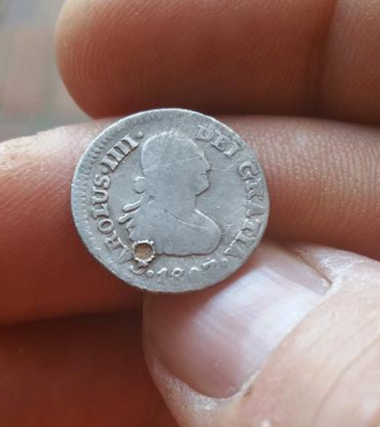 Spanish Silver Mystery – 1/2 Reale in Kentucky