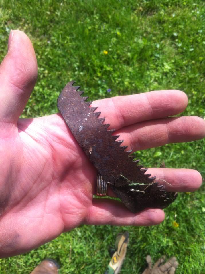 One good reason you should let detectorists hunt your historic yard.
